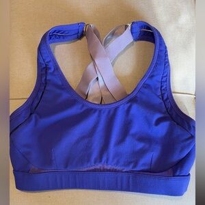 Fabletics Purple 2 Tone Sports Bra Women’s XXS